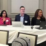 Session III Vaishali Rao, Joe Sanders and Akeela White 